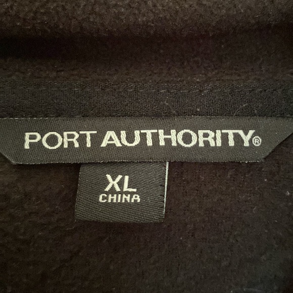 Port Authority Black Fleece Sweatshirt - Picture 3 of 3